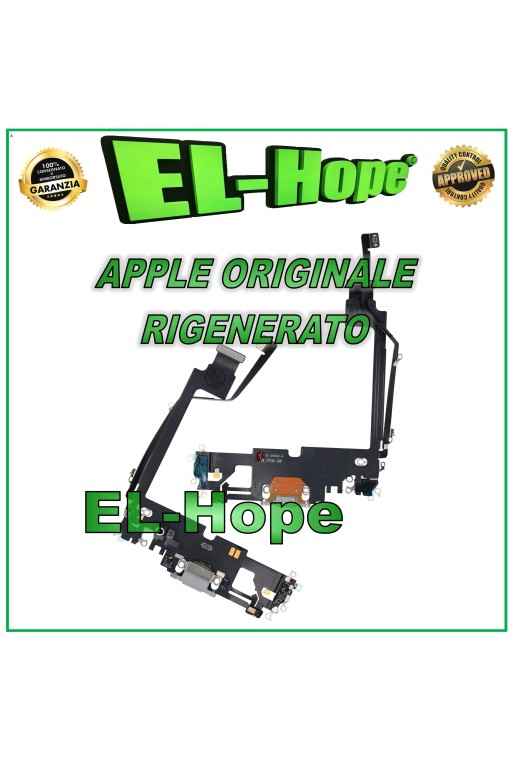 ORIGINAL APPLE IPHONE 12 PRO MAX WHITE REFURBISHED CHARGING CONNECTOR FLAT