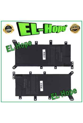 ASUS X555 NOTEBOOK PC BATTERY 5000 mAh 7.6V / 38Wh BLACK EQUAL TO ORIGINAL