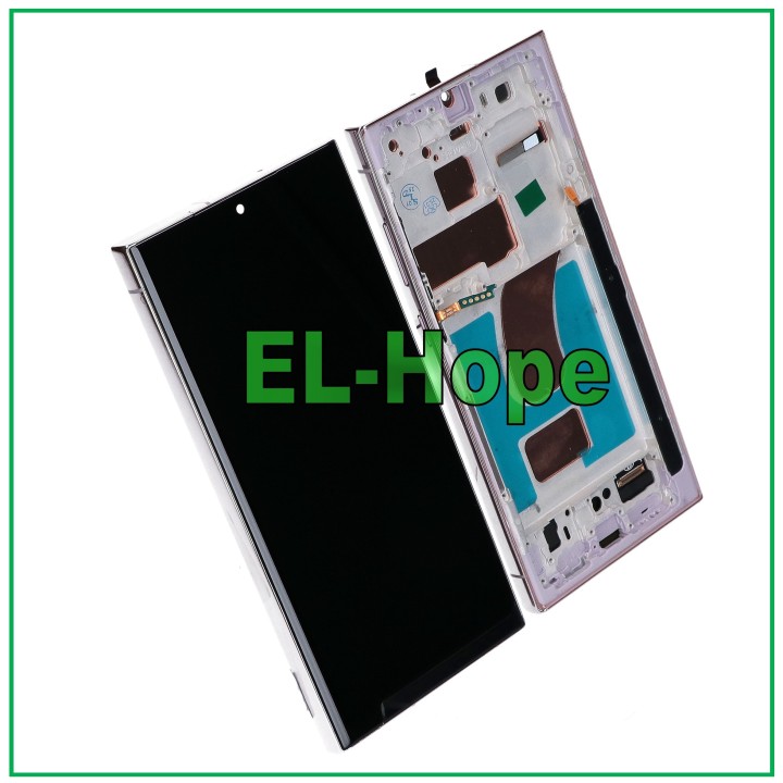 TFT LCD TOUCH SCREEN FRAME DISPLAY FOR SAMSUNG GALAXY S23 ULTRA SM-S918 LAVENDER