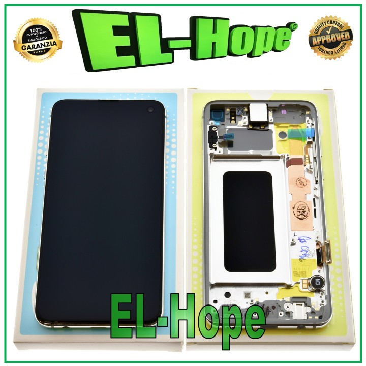ORIGINAL TOUCH DISPLAY SERVICE SAMSUNG S10E SM-G970F PRISM WHITE GH82-18843B