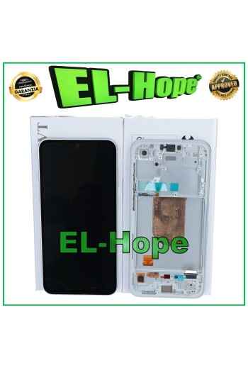 ORIGINAL FRAME DISPLAY SAMSUNG GALAXY S23 FE 5G 2023 SM-S711 TOUCH CREAM WHITE