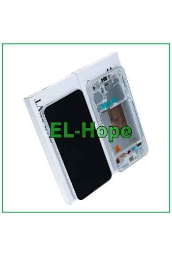 ORIGINAL FRAME DISPLAY SAMSUNG GALAXY S23 FE 5G 2023 SM-S711 TOUCH CREAM WHITE