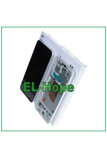 ORIGINAL FRAME DISPLAY SAMSUNG GALAXY S23 FE 5G 2023 SM-S711 TOUCH CREAM WHITE