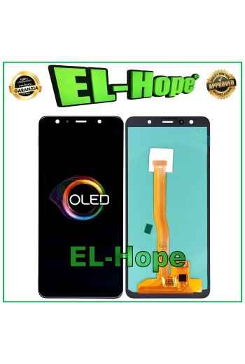 OLED LCD DISPLAY FOR SAMSUNG GALAXY A7 2018 SM-A750F TOUCH SCREEN BLACK GLASS