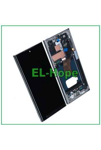 OLED TOUCH LCD DISPLAY + FRAME FOR SAMSUNG GALAXY S23 ULTRA SM-S918 GREEN GREEN