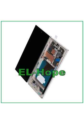 OLED TOUCH FRAME LCD DISPLAY FOR SAMSUNG GALAXY S23 ULTRA SM-S918 CREAM BEIGE 