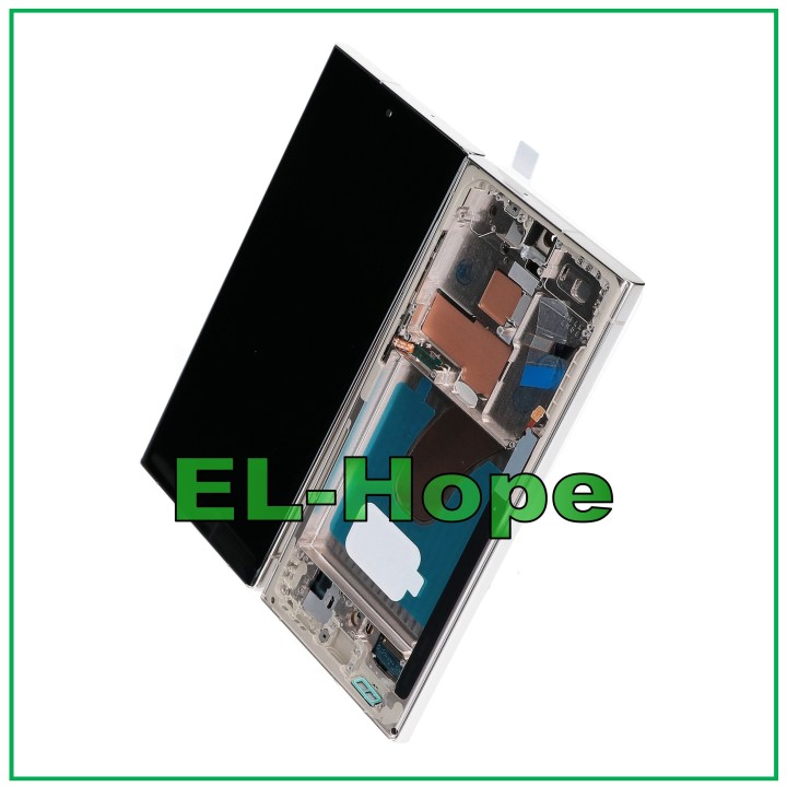 OLED TOUCH FRAME LCD DISPLAY FOR SAMSUNG GALAXY S23 ULTRA SM-S918 CREAM BEIGE