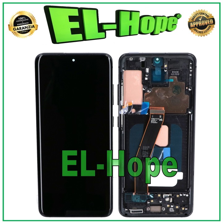 OLED LCD DISPLAY + FRAME FOR SAMSUNG GALAXY S20 SM-G980 G981 TOUCH BLACK GLASS
