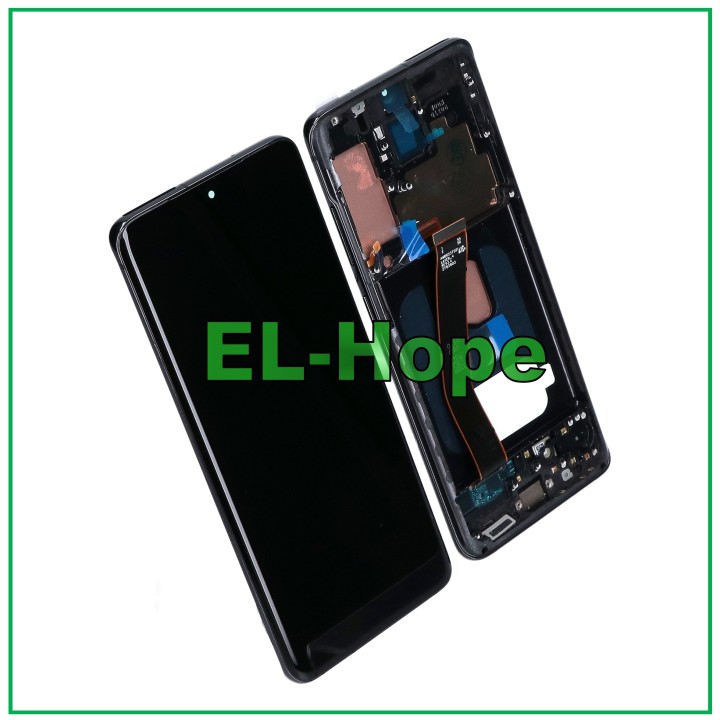 OLED LCD DISPLAY + FRAME FOR SAMSUNG GALAXY S20 SM-G980 G981 TOUCH BLACK GLASS