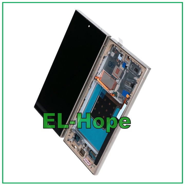 OLED TOUCH FRAME LCD DISPLAY FOR SAMSUNG GALAXY S24 ULTRA SM-S928 TITANIUM GRAY