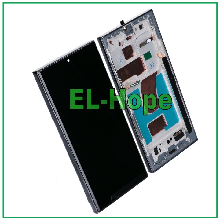 TFT TOUCH SCREEN LCD DISPLAY + FRAME FOR SAMSUNG GALAXY S23 ULTRA SM-S918 BLACK