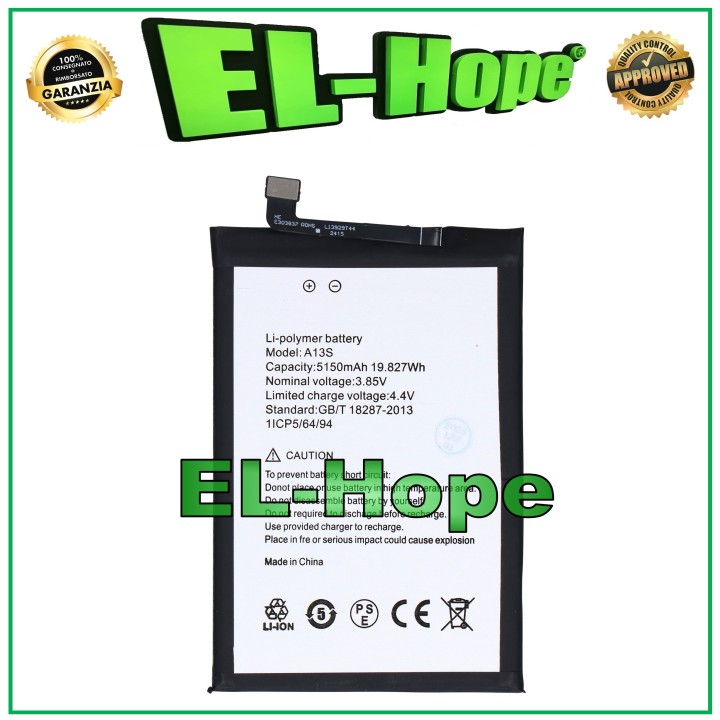 BATTERY A13S FOR UMIDIGI A13 A13-Pro A13S F3 F3S F3SE 5G 5150mAh EQUAL TO ORIGINAL