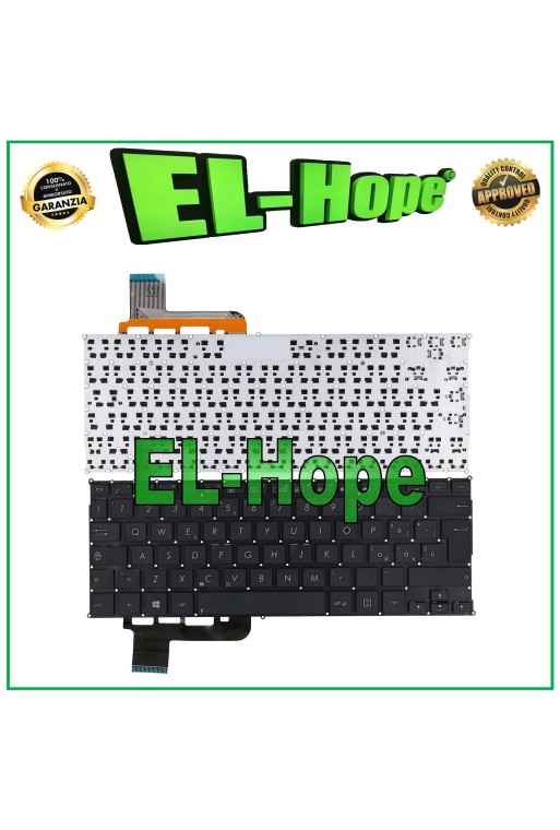 ITALIAN KEYBOARD FOR ASUS VIVOBOOK X201E X202E S200 X200 BLACK NOTEBOOK 