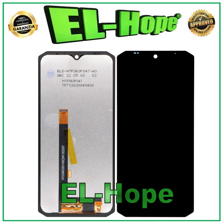LCD DISPLAY FOR DOOGEE S99 / S99 PRO TOUCH SCREEN GLASS MONITOR ASSEMBLED BLACK