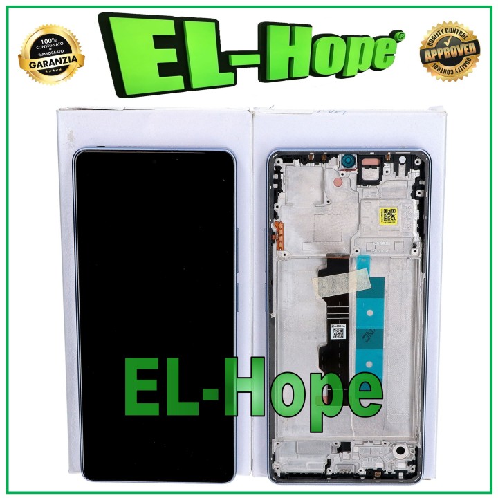 ORIGINAL LCD TOUCH FRAME DISPLAY XIAOMI REDMI NOTE 13 PRO 4G 23117RA68G PURPLE