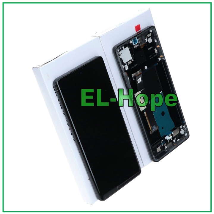 ORIGINAL LCD DISPLAY SERVICE MOTOROLA MOTO EDGE 40 XT2303-2 TOUCH FRAME BLACK