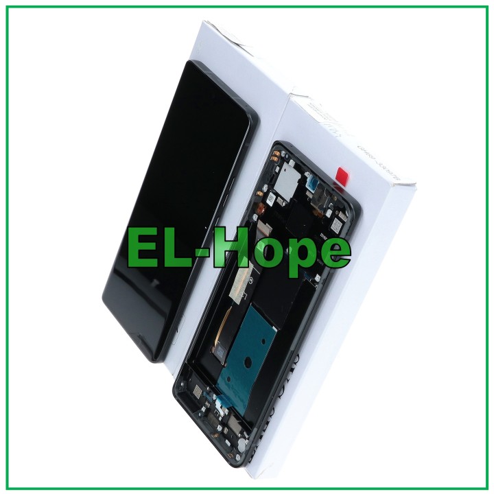 ORIGINAL LCD DISPLAY SERVICE MOTOROLA MOTO EDGE 40 XT2303-2 TOUCH FRAME BLACK