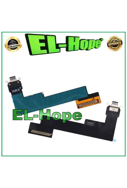 CHARGING CONNECTOR IPAD AIR 4 2020 10.9 WIFI A2072 A2316 A2324 A2325 BLACK