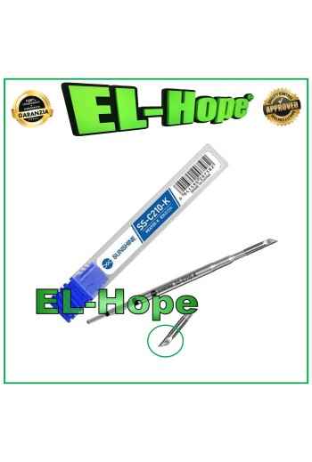 SUNSHINE SS-C210-K C210-SK 0.3mm FLAT TIP CARTRIDGE FOR SOLDERING IRON T210