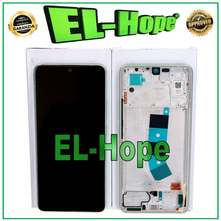 TOUCH FRAME DISPLAY ORIGINAL SERVICE XIAOMI REDMI NOTE 13 4G 23129RAA4G GREEN