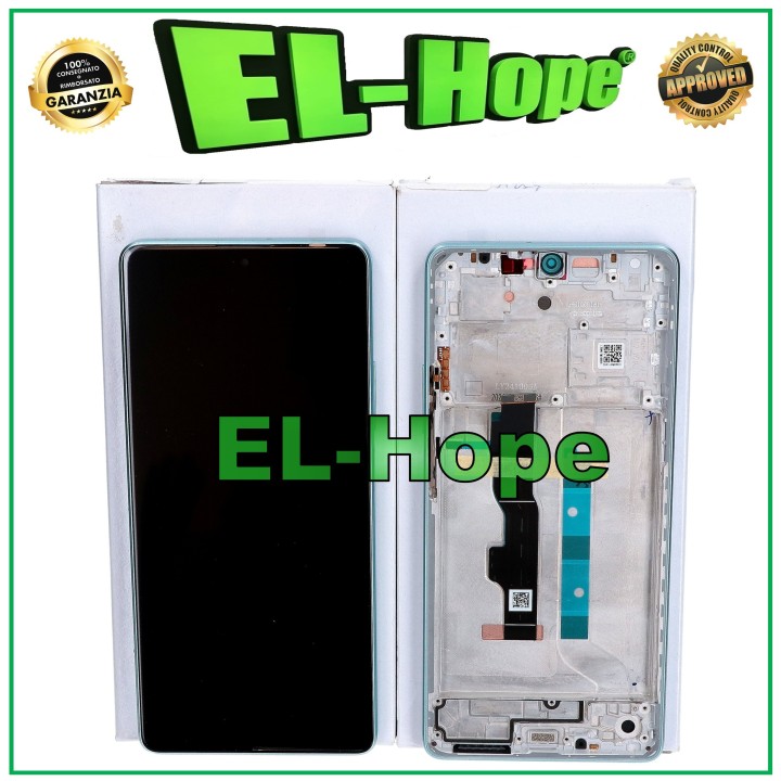 TOUCH DISPLAY + ORIGINAL FRAME SERVICE XIAOMI REDMI NOTE 13 5G 2312DRAABC BLUE