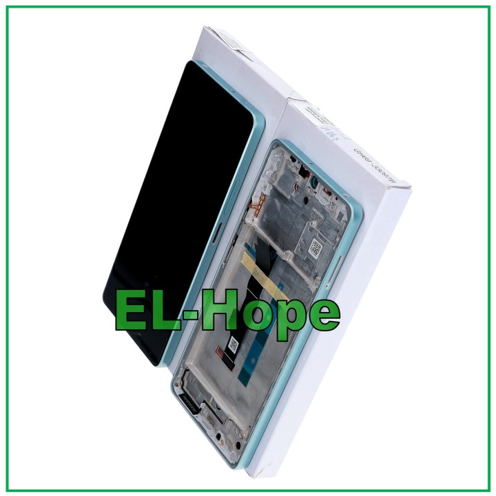 TOUCH DISPLAY + ORIGINAL FRAME SERVICE XIAOMI REDMI NOTE 13 5G 2312DRAABC BLUE