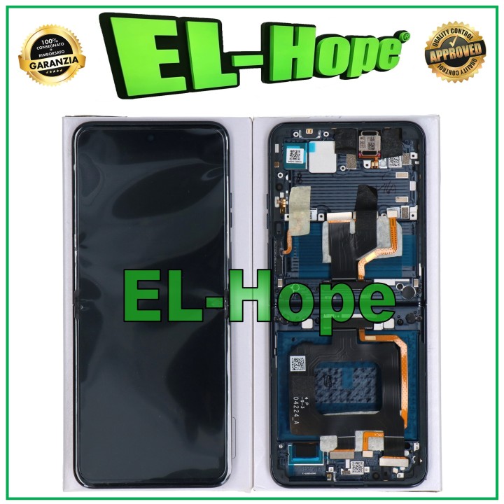 ORIGINAL TOUCH LCD DISPLAY SERVICE MOTOROLA RAZR 50 ULTRA XT2451 BLACK FRAME