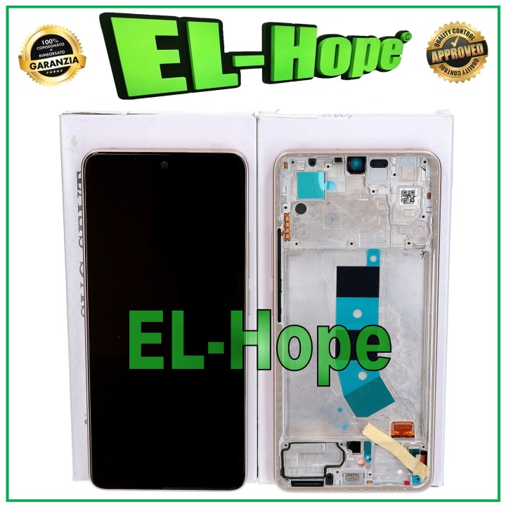 TOUCH FRAME DISPLAY ORIGINAL SERVICE XIAOMI REDMI NOTE 13 4G 23129RAA4G GOLD