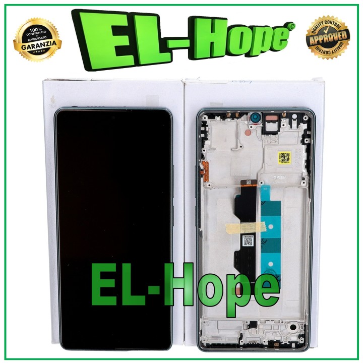 ORIGINAL LCD TOUCH FRAME DISPLAY XIAOMI REDMI NOTE 13 PRO 4G 23117RA68G GREEN