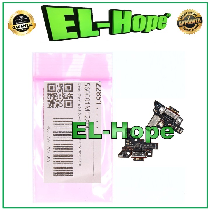 ORIGINAL CHARGING CONNECTOR SERVICE XIAOMI MI 13T 2306EPN60G CHARGING DOCK