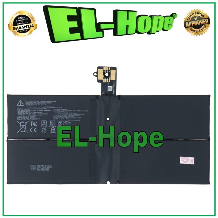 BATTERY DYNH03 G3HTA073H TA074H FOR MICROSOFT SURFACE PRO 7 PLUS EQUAL ORIGINAL