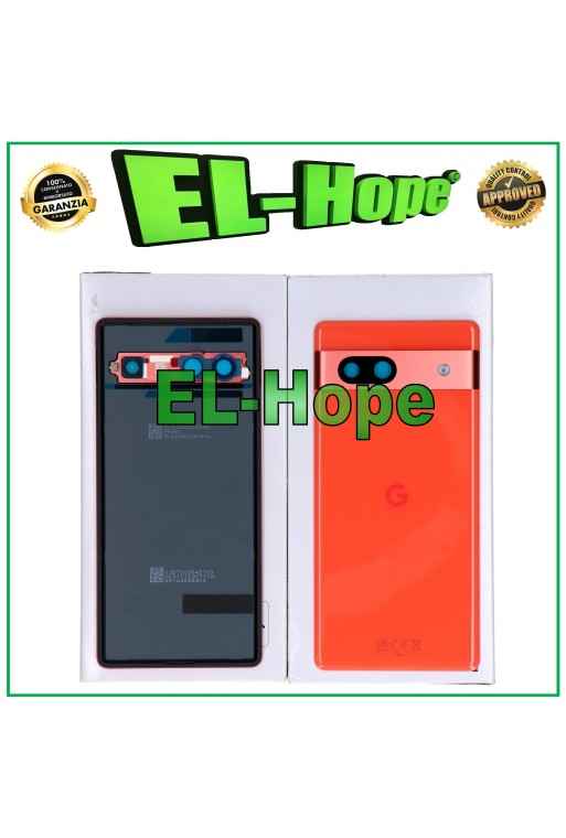 ORIGINAL BATTERY COVER SERVICE GOOGLE PIXEL 7A CORAL BACK COVER BODY 