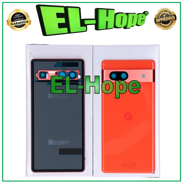 ORIGINAL BATTERY COVER SERVICE GOOGLE PIXEL 7A CORAL BACK COVER BODY