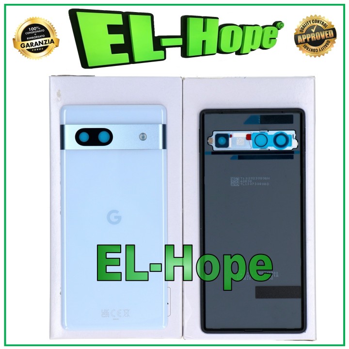 ORIGINAL BATTERY COVER SERVICE GOOGLE PIXEL 7A BACK SHELL OCEAN BLUE