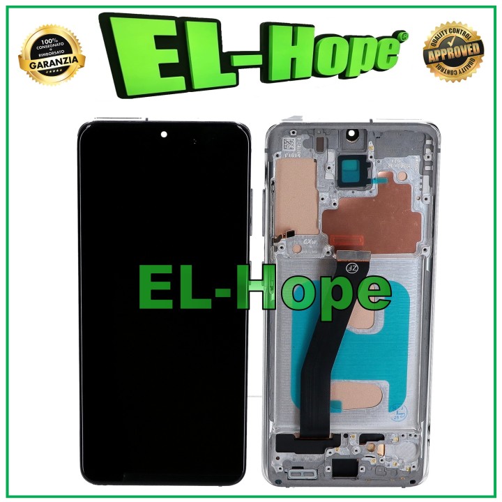TFT LCD DISPLAY + FRAME FOR SAMSUNG GALAXY S20 SM-G980 G981 TOUCH WHITE GLASS
