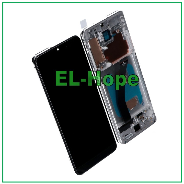 TFT LCD DISPLAY + FRAME FOR SAMSUNG GALAXY S20 SM-G980 G981 TOUCH WHITE GLASS