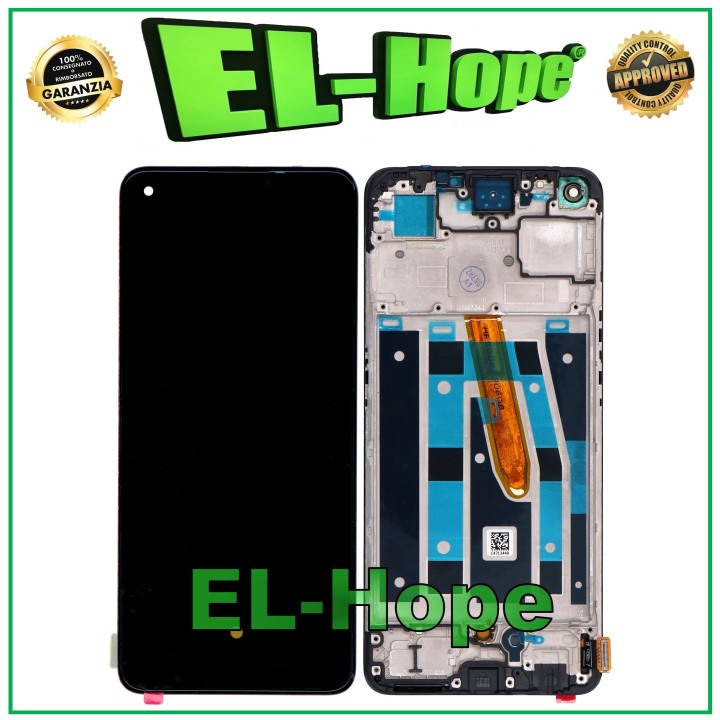 LCD DISPLAY OLED FRAME FOR OPPO RENO 8T 4G CPH2481 TOUCH SCREEN GLASS ASSEMBLED