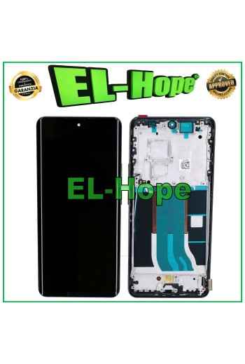 OLED LCD DISPLAY + FREAME FOR XIAOMI REALME 12 PRO RMX3842 TOUCH SCREEN BLACK