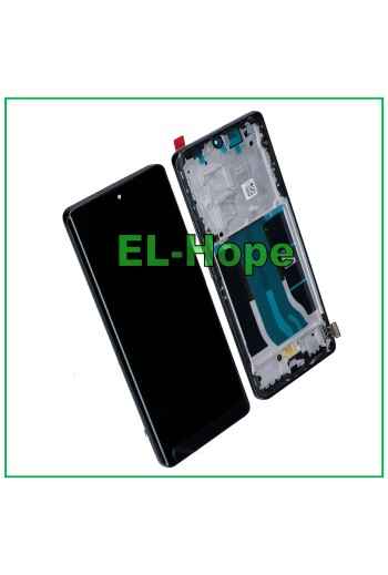 OLED LCD DISPLAY + FREAME FOR XIAOMI REALME 12 PRO RMX3842 TOUCH SCREEN BLACK