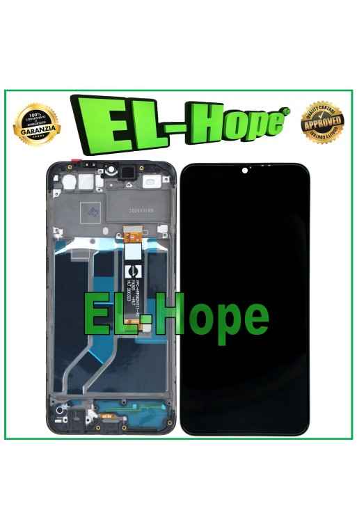 LCD DISPLAY + FRAME FOR OPPO A12 CPH2083 CPH2077 TOUCH SCREEN GLASS SCREEN BLACK
