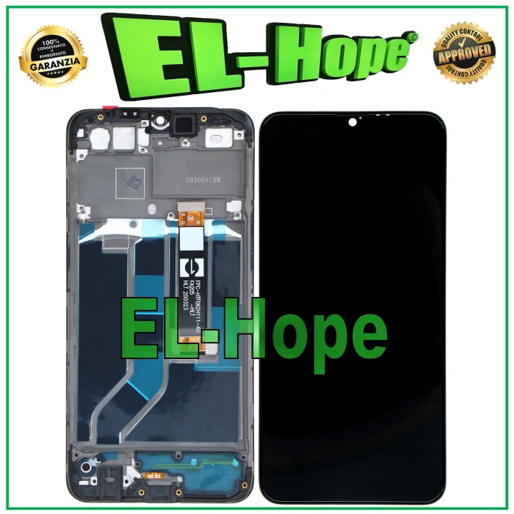LCD DISPLAY + FRAME FOR OPPO A12 CPH2083 CPH2077 TOUCH SCREEN GLASS SCREEN BLACK