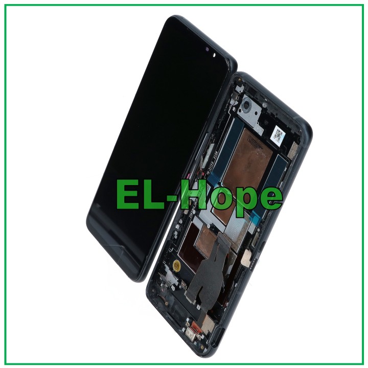 OLED LCD DISPLAY + FRAME FOR ASUS ROG PHONE 5 ZS673KS I005D TOUCH SCREEN BLACK