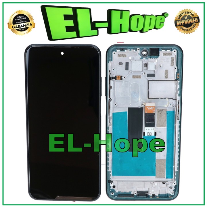 LCD DISPLAY FRAME FOR NOKIA X20 TA-1341 TA-1344 TOUCH SCREEN GLASS SCREEN BLACK