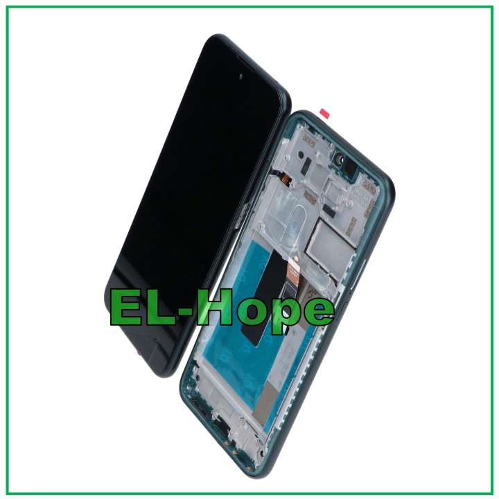 LCD DISPLAY FRAME FOR NOKIA X20 TA-1341 TA-1344 TOUCH SCREEN GLASS SCREEN BLACK