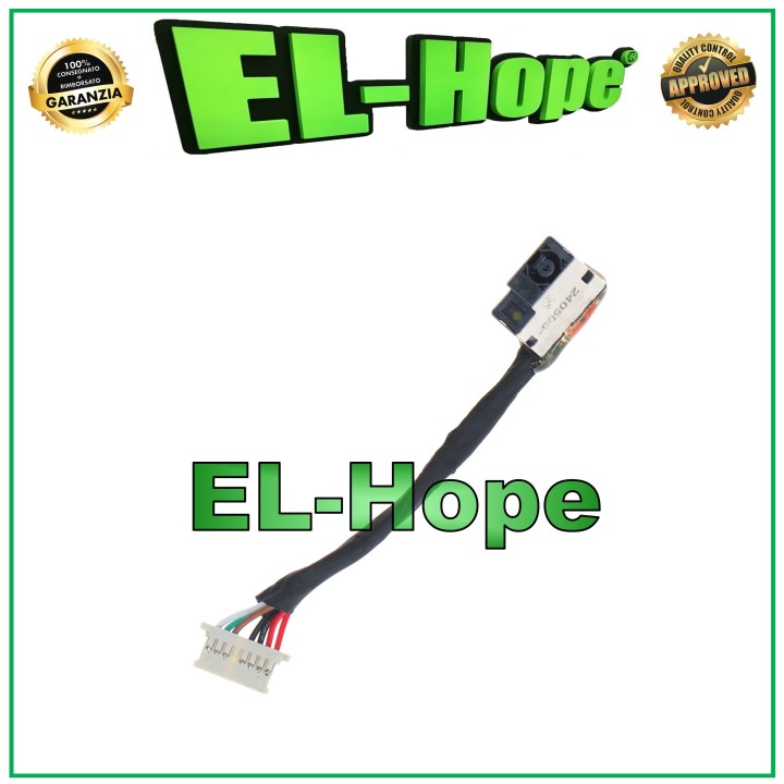 PJ878 DC POWER JACK HP X360 13-S179nr FLAT FLEX CHARGE POWER CONNECTOR