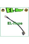 DC POWER JACK NOTEBOOK HP 250 255 G4 G5 FLAT 11.5cm POWER CONNECTOR
