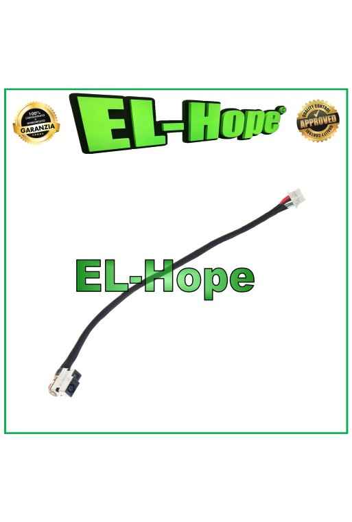 DC POWER JACK NOTEBOOK HP 15-AC 255 G4 13-C FLAT 16.8cm POWER CONNECTOR