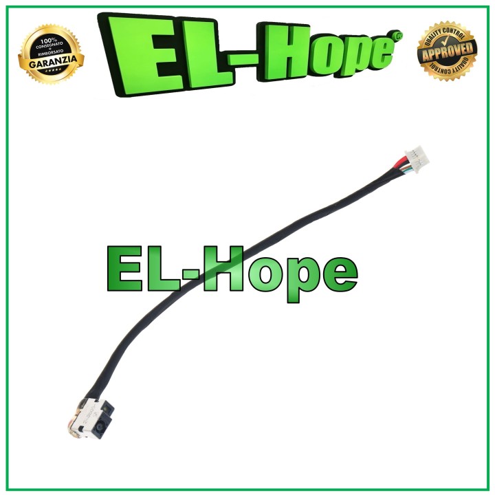 DC POWER JACK NOTEBOOK HP 15-AC 255 G4 13-C FLAT 16.8cm POWER CONNECTOR