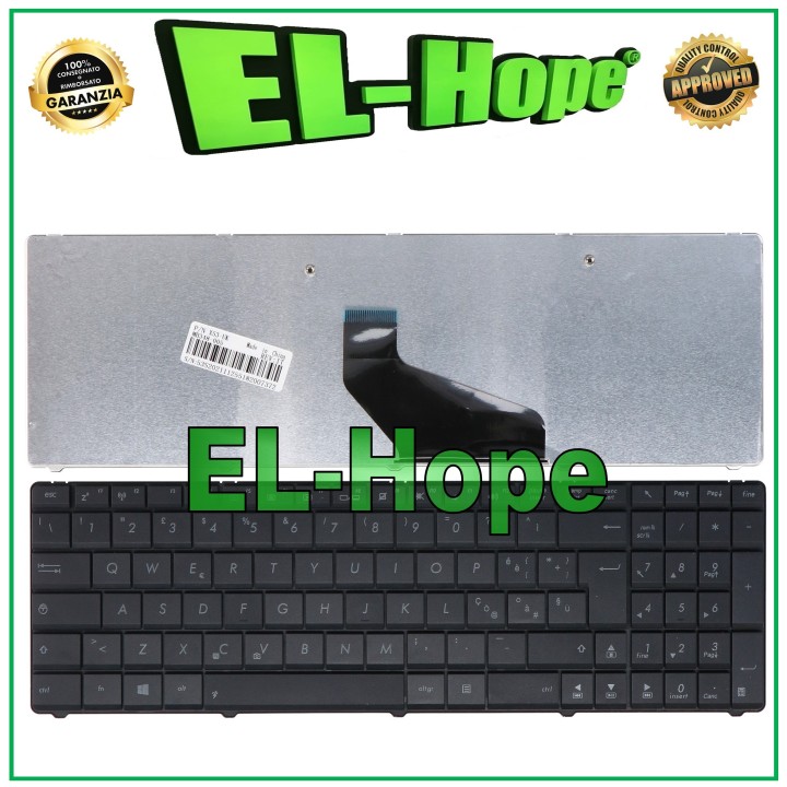 ITA KEYBOARD FOR NOTEBOOK ASUS SERIES A53 A53B A53U K53U K53TA X53U K53T K73 K73T