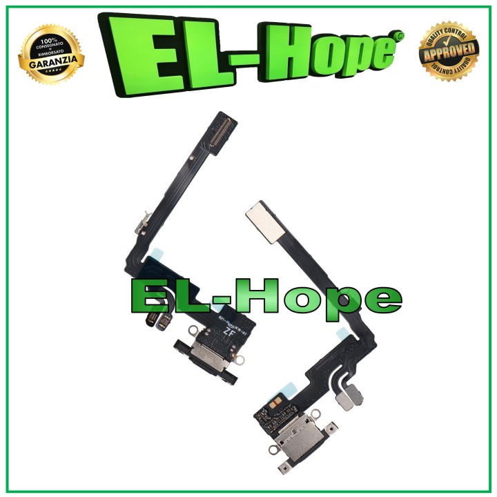 APPLE IPHONE 16 PRO CHARGING CONNECTOR MICROPHONE ANTENNA CHARGING DOCK BLACK